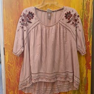 Knox Rose blush top